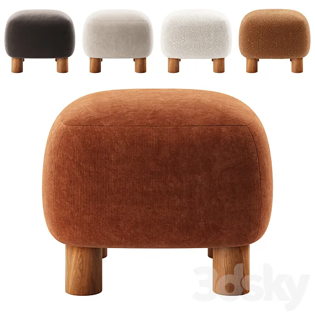 LONDI Pouffe by Divan.ru 3ds Max
