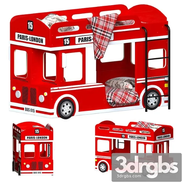London Bus Bed 3dsmax Download