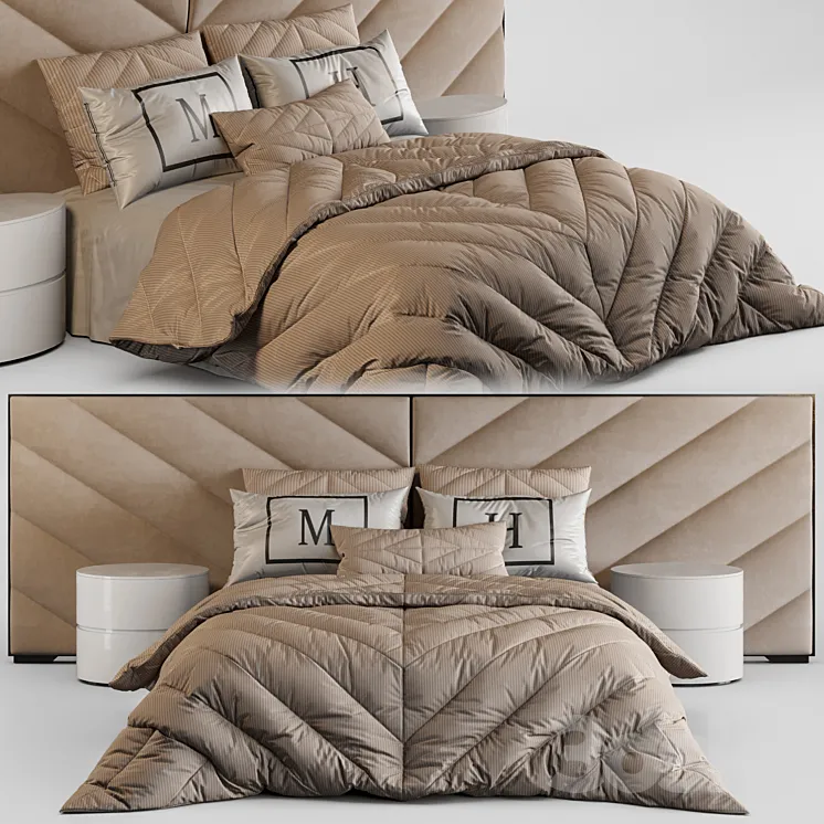 London_Bed 3DS Max