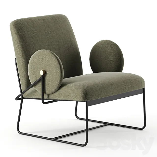Long Lounge Chair by Grado 3ds Max