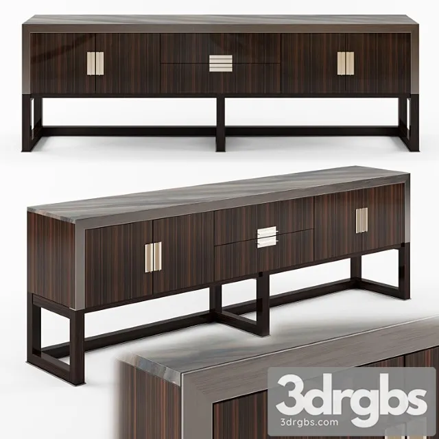 Longhi armand wooden sideboard 01 2 3dsmax Download