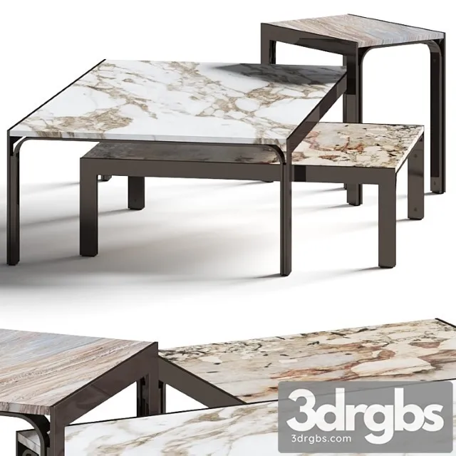 Longhi Edge Coffee Tables 3dsmax Download