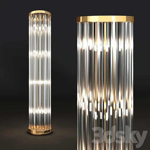 LONGHI ELISABETH floor lamp 3ds Max