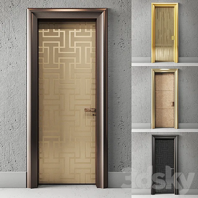 Longhi ianus door 3DSMax File