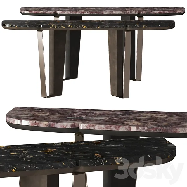 Longhi Keope Console Tables 3dsMax Model