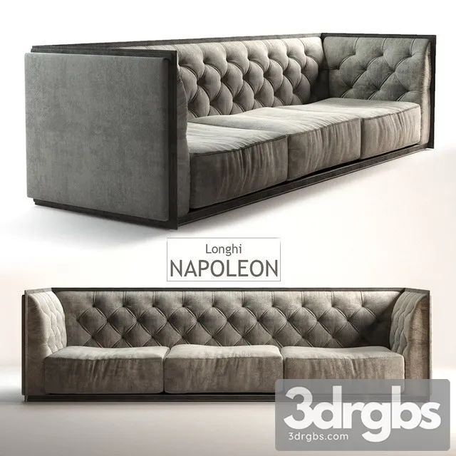Longhi Napoleon Sofa 3dsmax Download