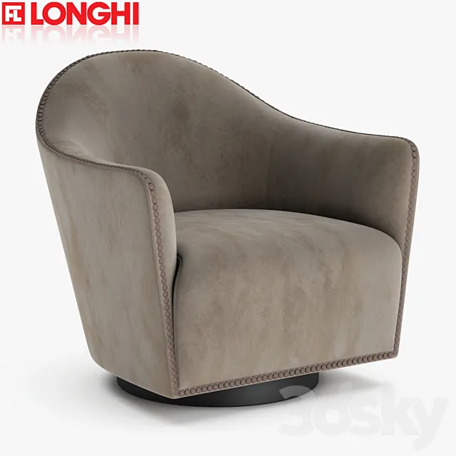 Longhi – Vivienne Armchair 3ds Max