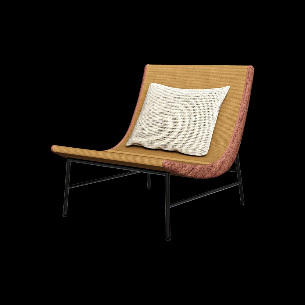 Look into Nature – Lounge chair Hazuki 1 seater 3ds Max