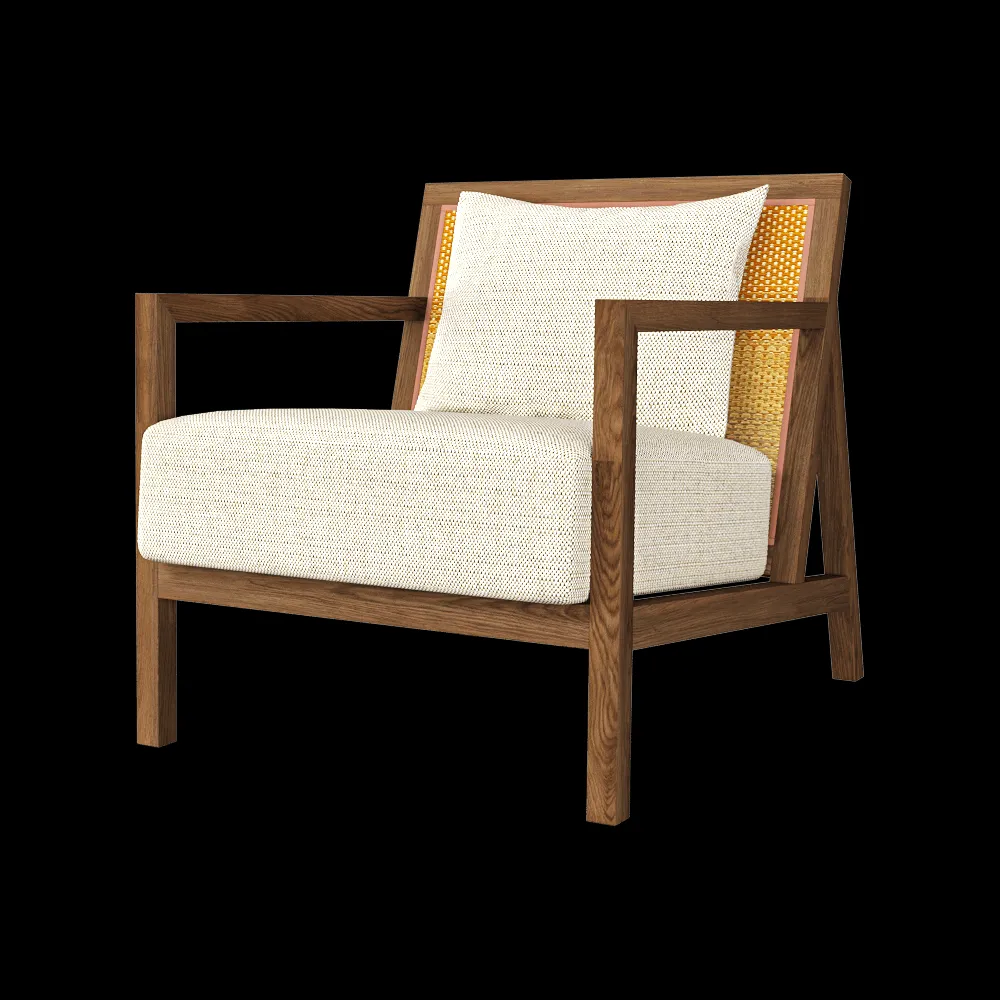 Look into Nature – Lounge chair Saiun 3ds Max