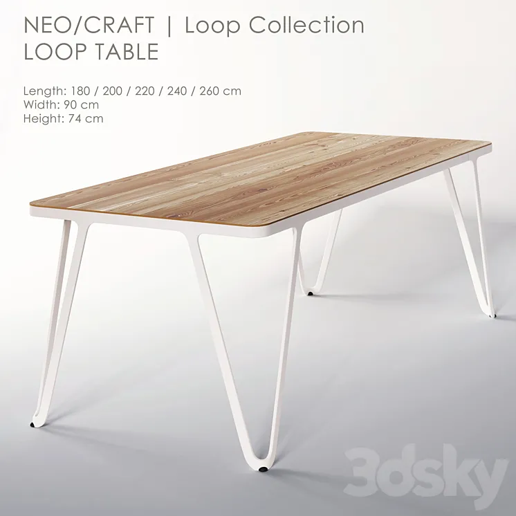 LOOP TABLE 3DS Max