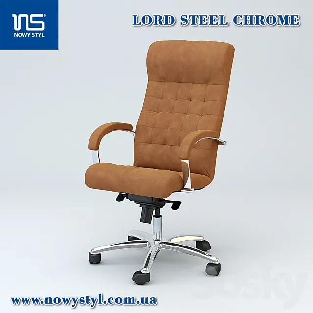 LORD STEEL CHROME 3DS Max Model