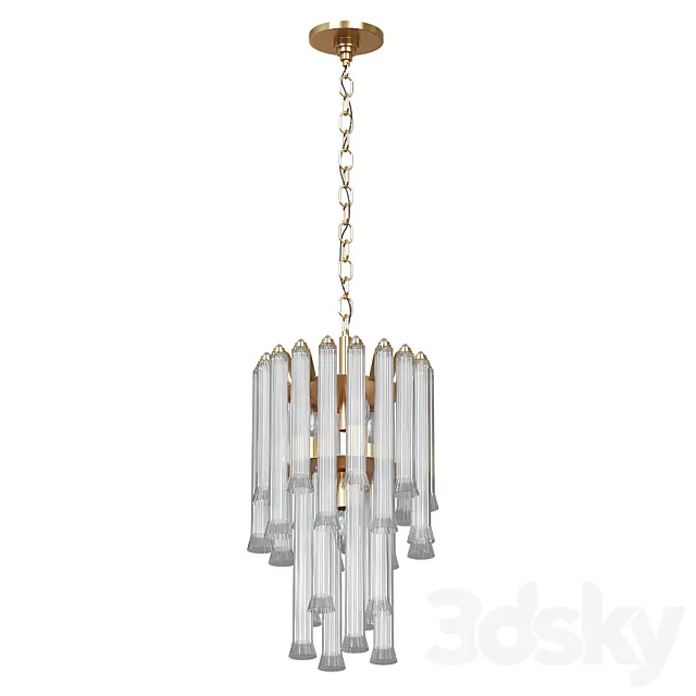 Lorelei Petite Waterfall Chandelier 3dsMax Model