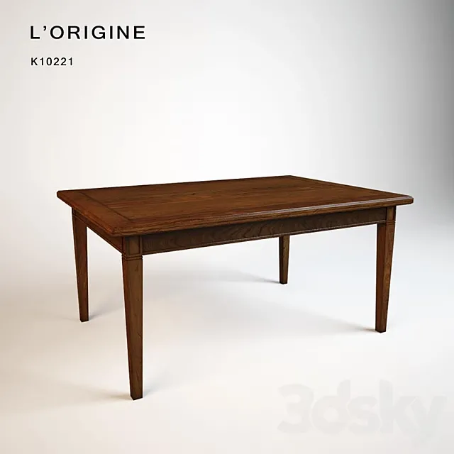 l’origine 3DS Max Model