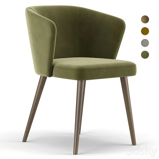 Lot dining chair 3dsMax Model