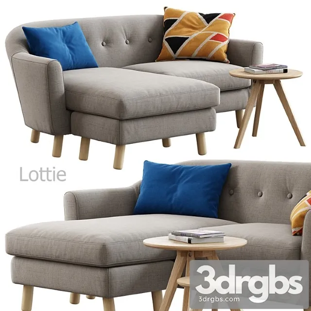 Lottie (corner sofa) 3dsmax Download