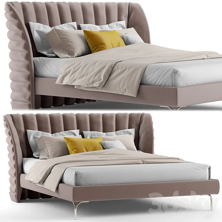 Lotus bed 3DS Max