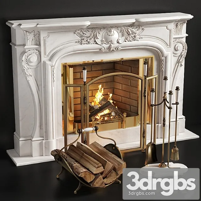 Louis Hive Fireplace 3dsmax Download