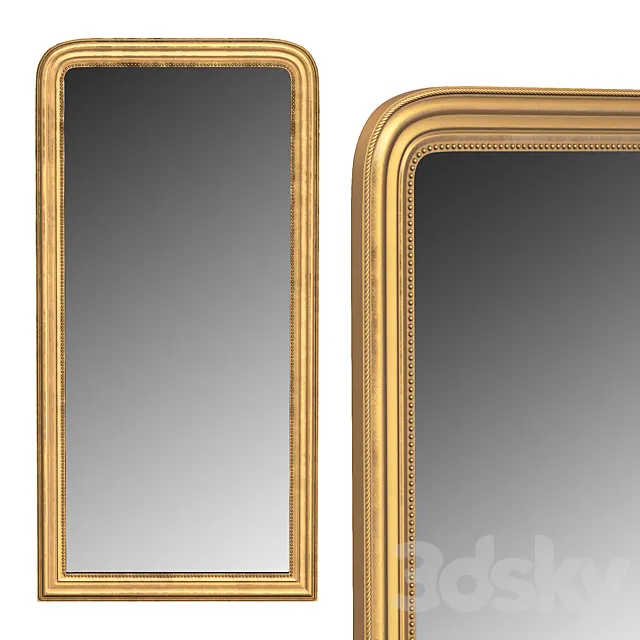LOUIS PHILIPPE PERIOD MIRROR 3ds Max