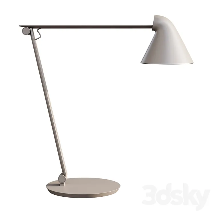 LOUIS POULSEN NJP BUREAULAMP table lamp lamp 3DS Max Model