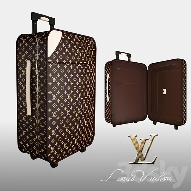 Louis Vuitton suitcase 3DSMax File