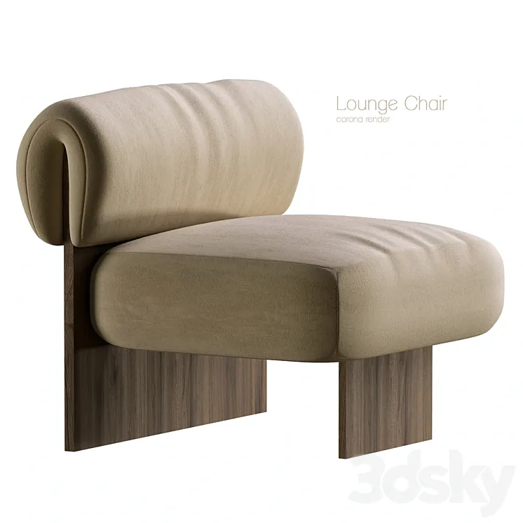 Lounge Chair 3DS Max