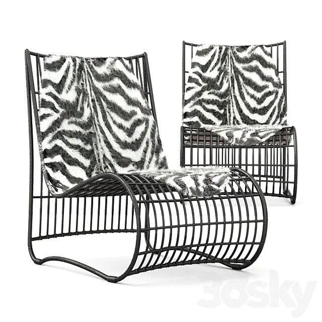 Lounge chair 3DSMax File