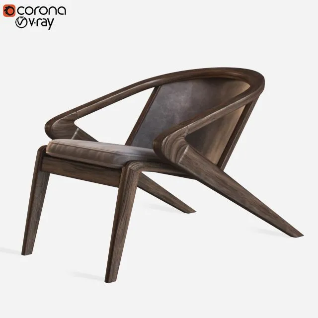 lounge chair alexandre caldas 3dsMax Model