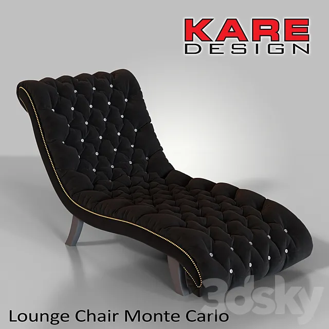Lounge Chair Monte Carlo 3DSMax File