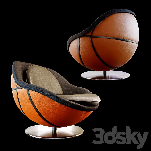 Lounge Chair Nba (lillus _ Lento) 3DSMax File