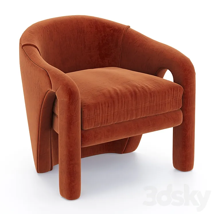 Lounge Chairs Restore 3DS Max Model
