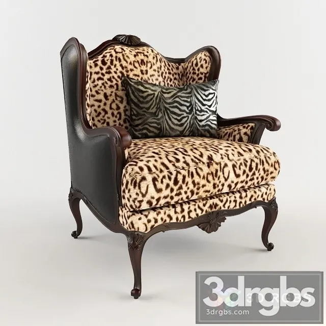 Love My Leopard Chair High 3dsmax Download