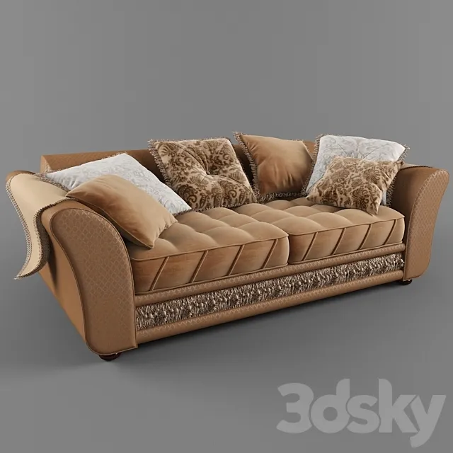 loveseat Latif Estelio 3DS Max Model