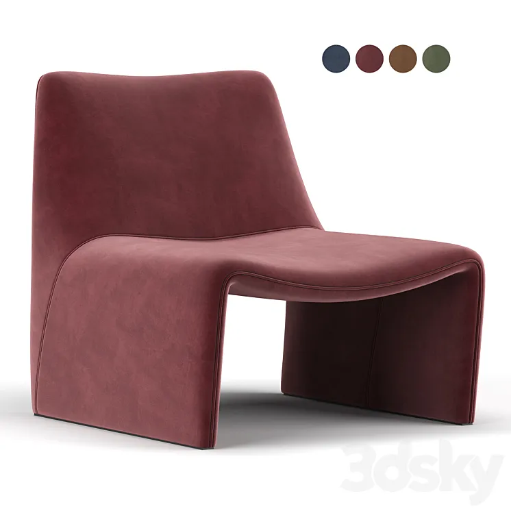 Lovett chair 3DS Max Model