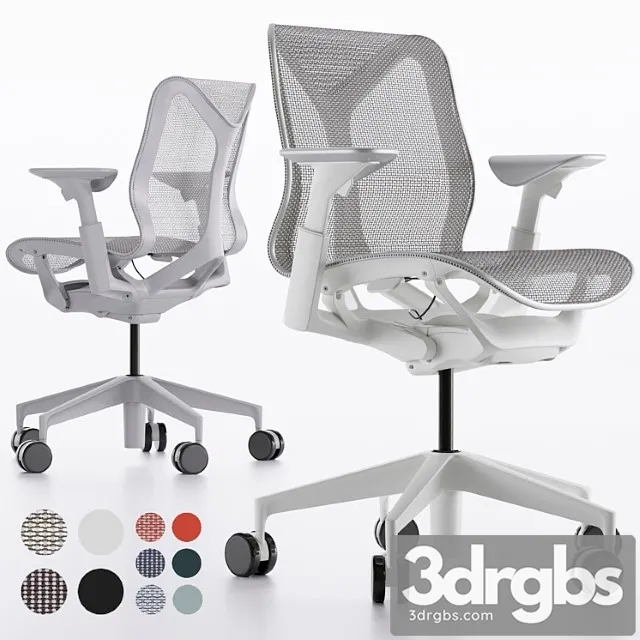 Low-back cosm chair by herman miller 2 3dsmax Download