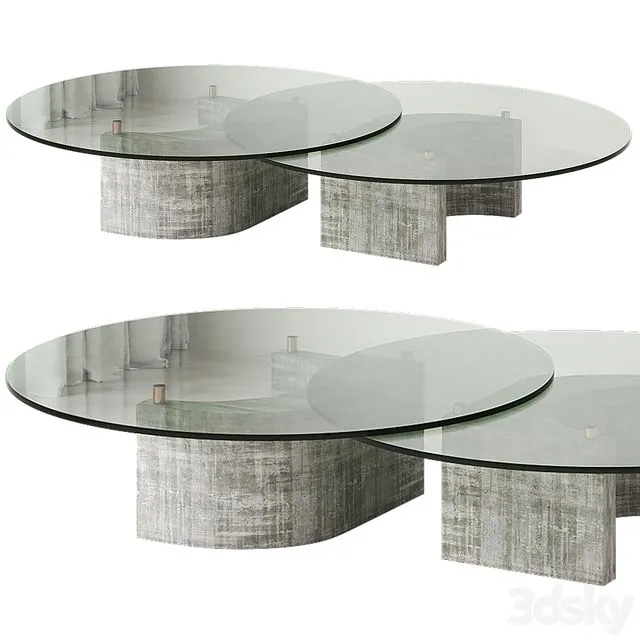 LS10 Coffee Table by Luca Stefano 3dsMax Model