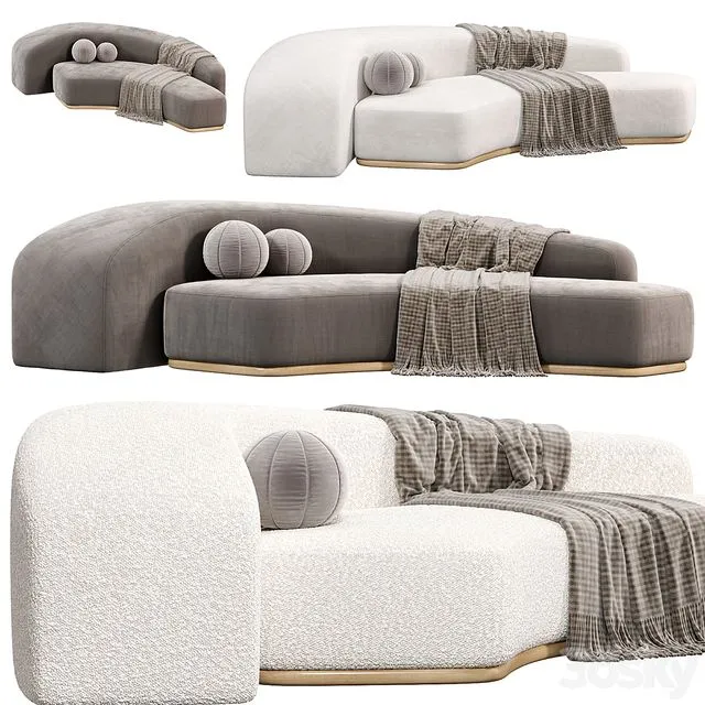 LS28B DAYBED Sofa By LUCA STEFANO 3dsMax Model