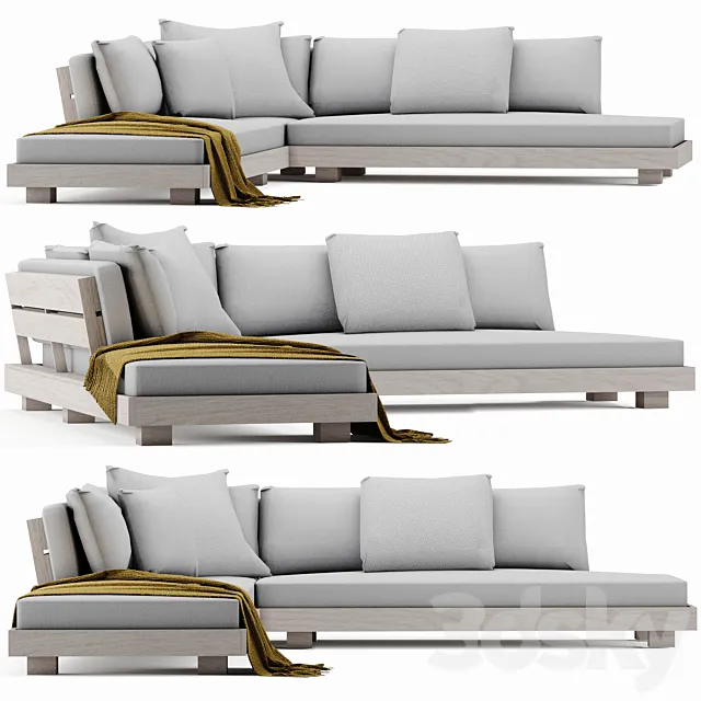 LUBEK sofa 3ds Max