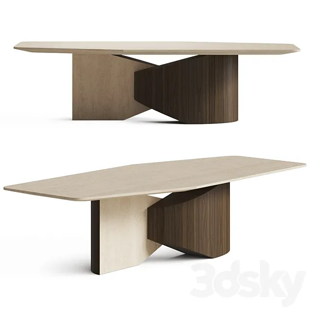 Luca Stefano Ls26 Dining Table 3DSMax File