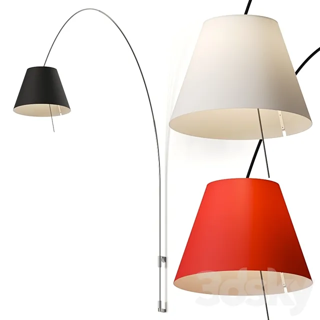 Luceplan Lady Costanza Wall Lamp 3ds Max