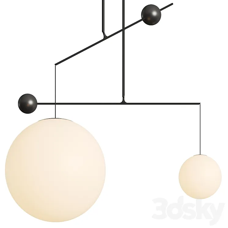 Luceplan Malamata Pendant Lamps 3DS Max