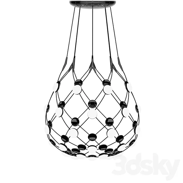Luceplan Mesh Light D86C 3DS Max Model