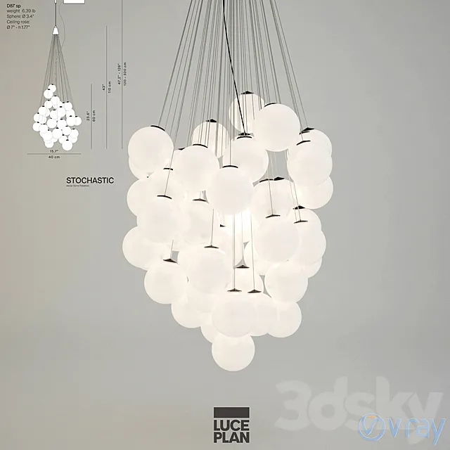 Luceplan Stochastik 3ds Max