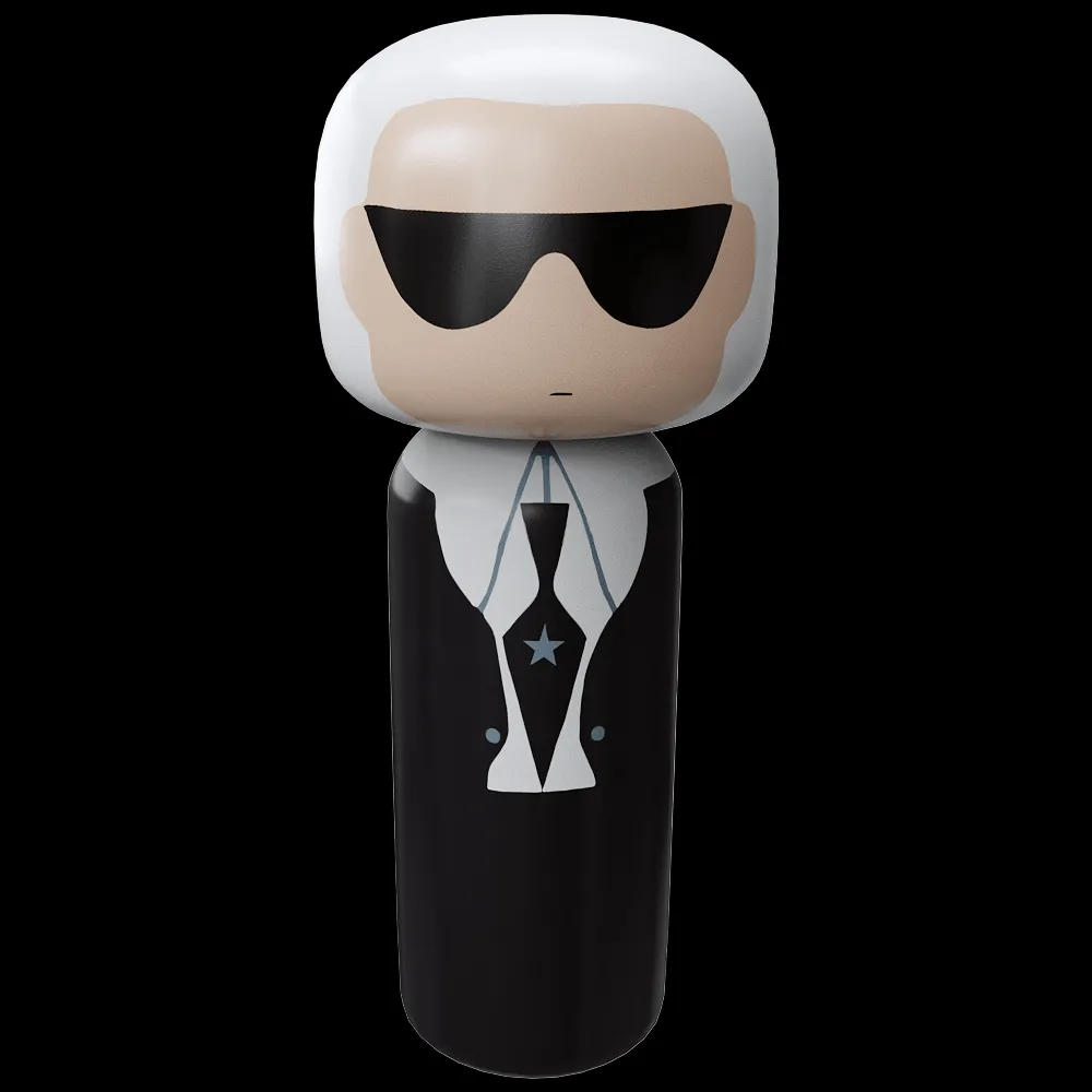 Lucie Kaas  – Wooden doll Karl 3ds Max