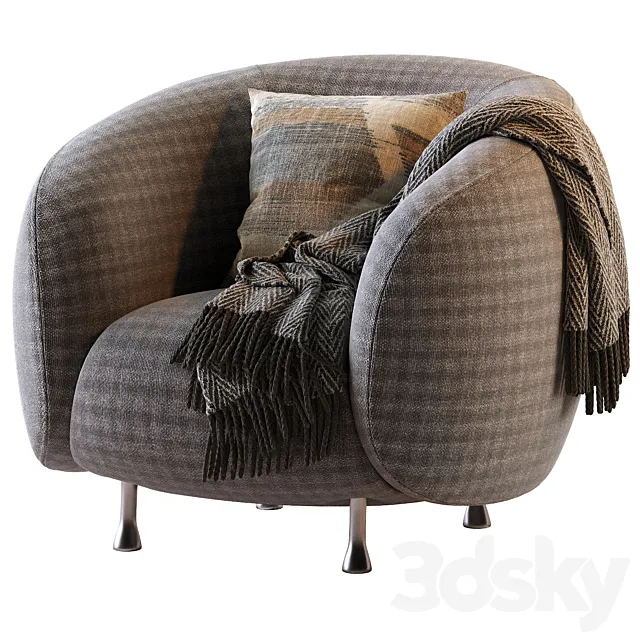 LUCIEN CHAIR 3ds Max