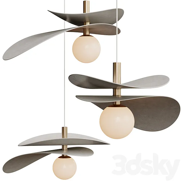 Luciole Ceramic Pendant 3ds Max