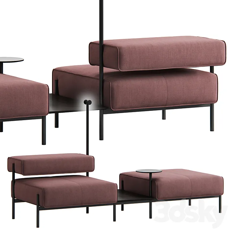 Lucy Sofa by OFFECCT 3DS Max