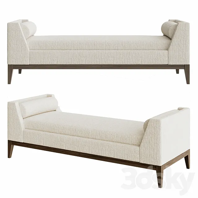 Lugano Bench 3ds Max