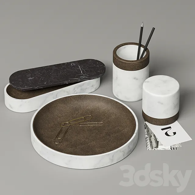 Lui&Lei decorative set 3ds Max