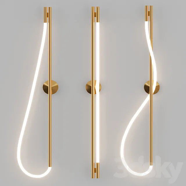 Luke Lamp Co Wall Sconce Collection 3DSMax File