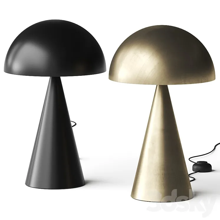 Lulu and Georgia Arc Table Lamp 3DS Max Model